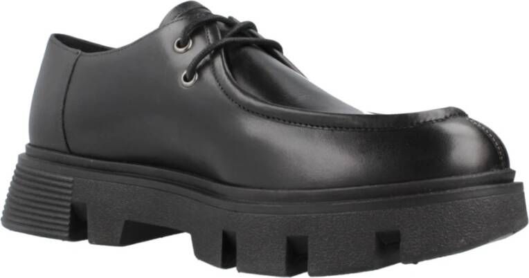 Geox Stijlvolle Vilde Veterschoenen Black Dames