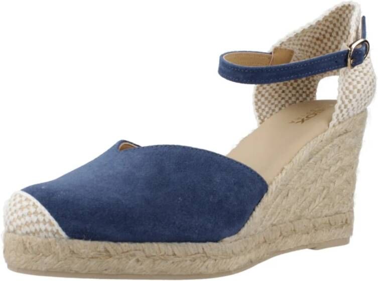 Geox Stijlvolle Wedges voor Vrouwen Blue Dames