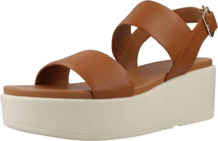 Geox Stijlvolle Wedges voor Vrouwen Brown Dames