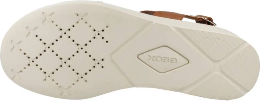 Geox Stijlvolle Wedges voor Vrouwen Brown Dames