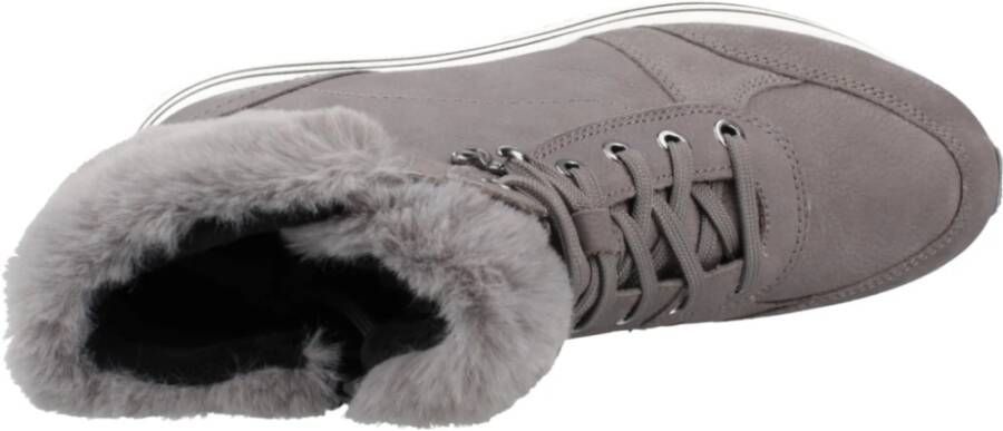 Geox Stijlvolle Winterlaarzen voor Vrouwen Gray Dames