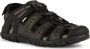 Geox Heren Platte Sandalen voor Casual Gelegenheden Black Heren - Thumbnail 4