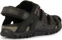 Geox Heren Platte Sandalen voor Casual Gelegenheden Black Heren - Thumbnail 6