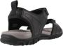 GEOX U4524b000me Strada Sandalen Zwart Man - Thumbnail 5