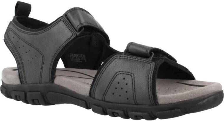 Geox Strada Sandalen Black Heren