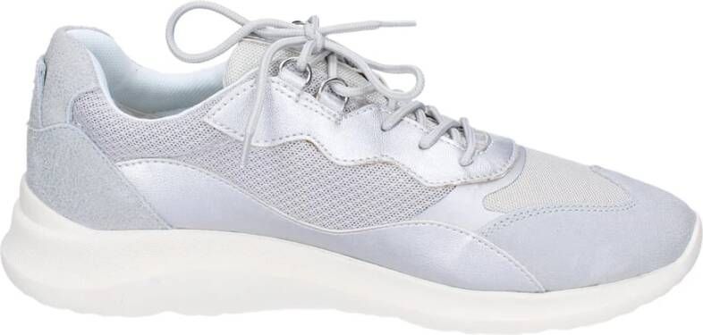 Geox Textiel Sneakers voor Vrouwen Gray Dames