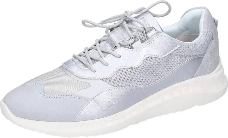 Geox Textiel Sneakers voor Vrouwen Gray Dames