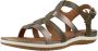 Geox Vega Platte Sandalen Green Dames - Thumbnail 2