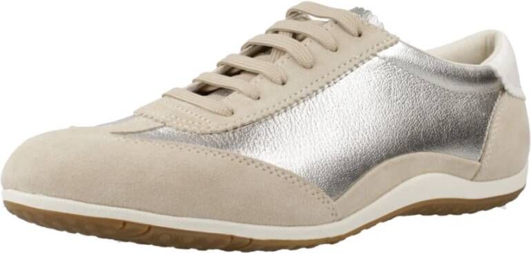 Geox Vega Sneakers voor Vrouwen Beige Dames