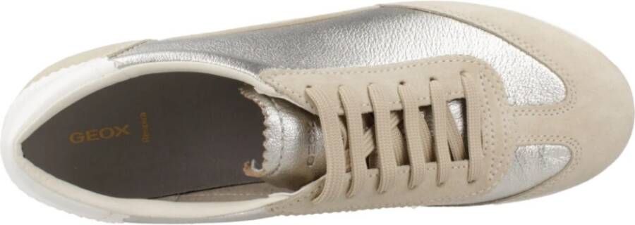 Geox Vega Sneakers voor Vrouwen Beige Dames