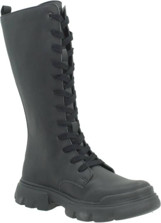 Geox Veterschoenen Junette Girl Stijl Black Dames