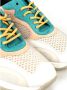 Geox Vetersneakers met ronde neus Grijs Dames - Thumbnail 7