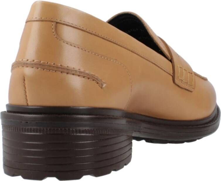 Geox Walk Pleasure Loafers Brown Dames