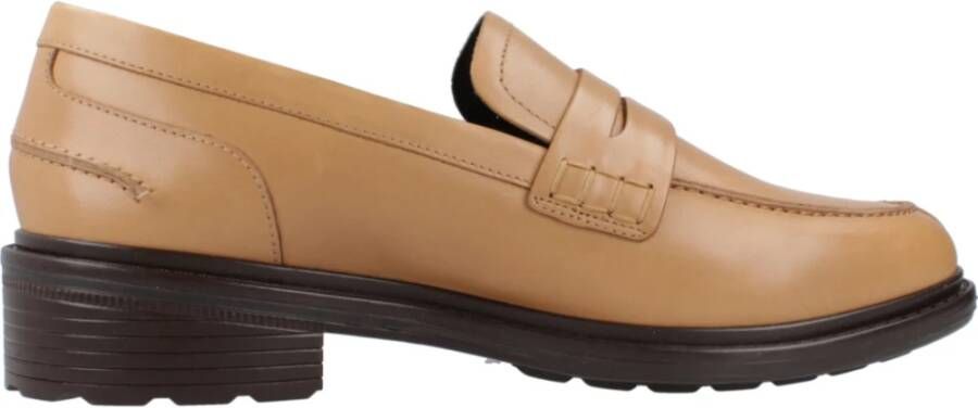 Geox Walk Pleasure Loafers Brown Dames