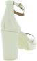 Geox Witte leren jurksandalen White Dames - Thumbnail 6