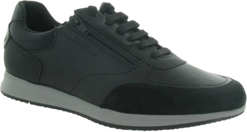 Geox Ward Mid V BB Checker Schoenen Black Heren