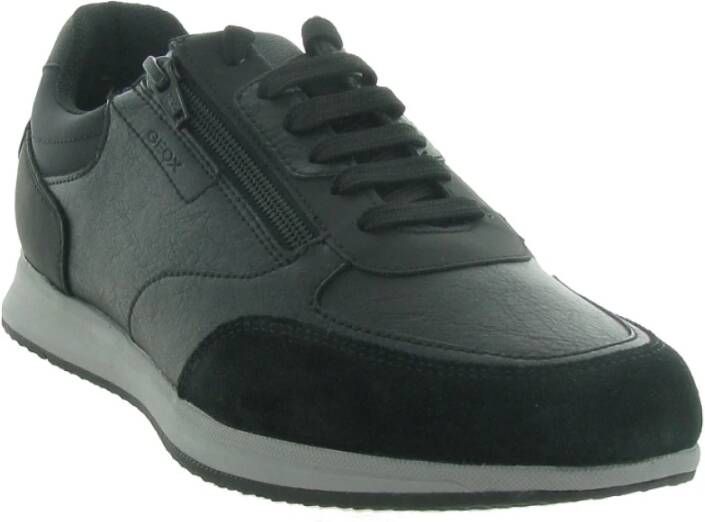 Geox Ward Mid V BB Checker Schoenen Black Heren