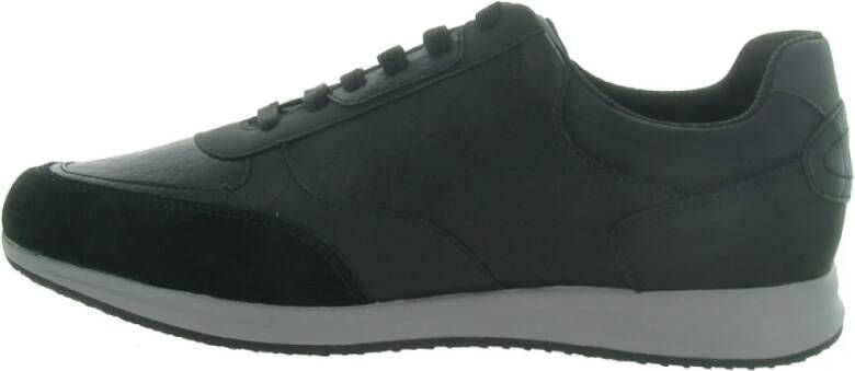 Geox Ward Mid V BB Checker Schoenen Black Heren