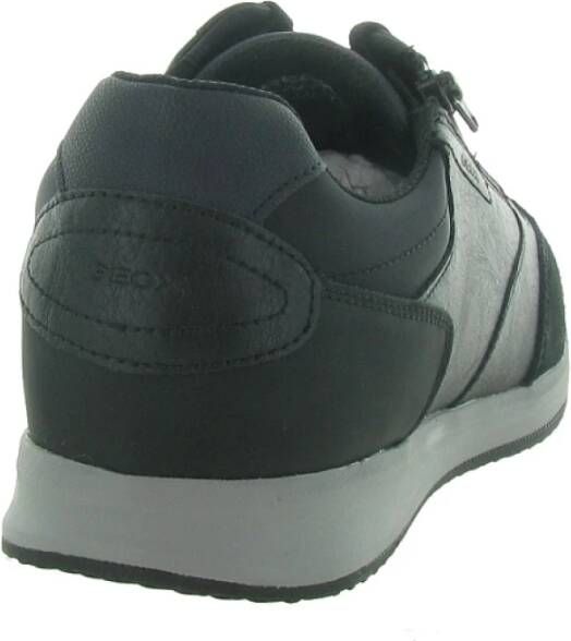 Geox Ward Mid V BB Checker Schoenen Black Heren