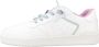 GEOX J WASHIBA GIRL D Sneakers WHITE MULTICOLOR - Thumbnail 4