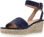 Geox Flat Sandals Blauw Dames - Thumbnail 2