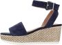 Geox Flat Sandals Blauw Dames - Thumbnail 3