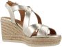 GEOX D PONZA vrouwen Sandalen goud - Thumbnail 18