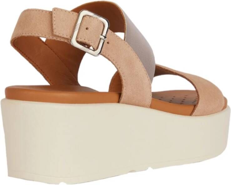 Geox Wig Sandalen Beige Dames