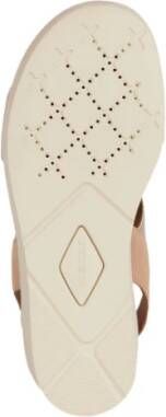 Geox Wig Sandalen Beige Dames