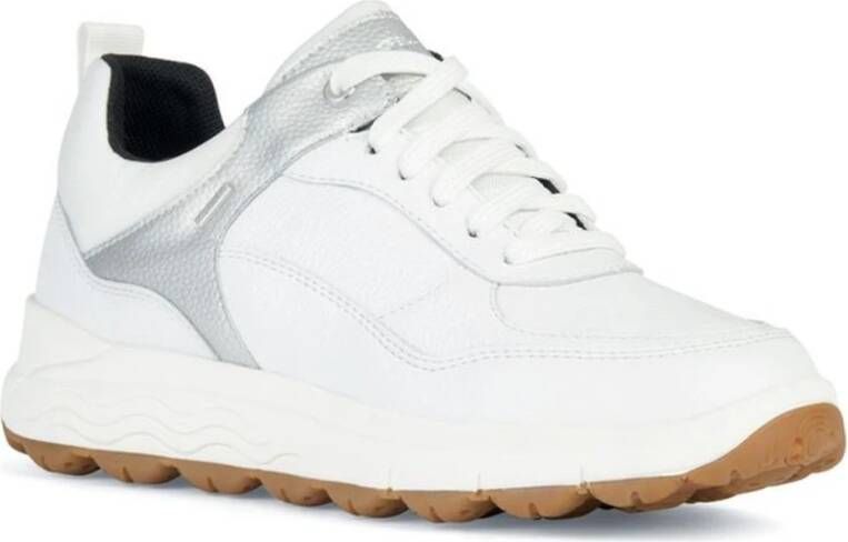 Geox Witte 4x4 ABX Sneakers voor Vrouwen White Dames