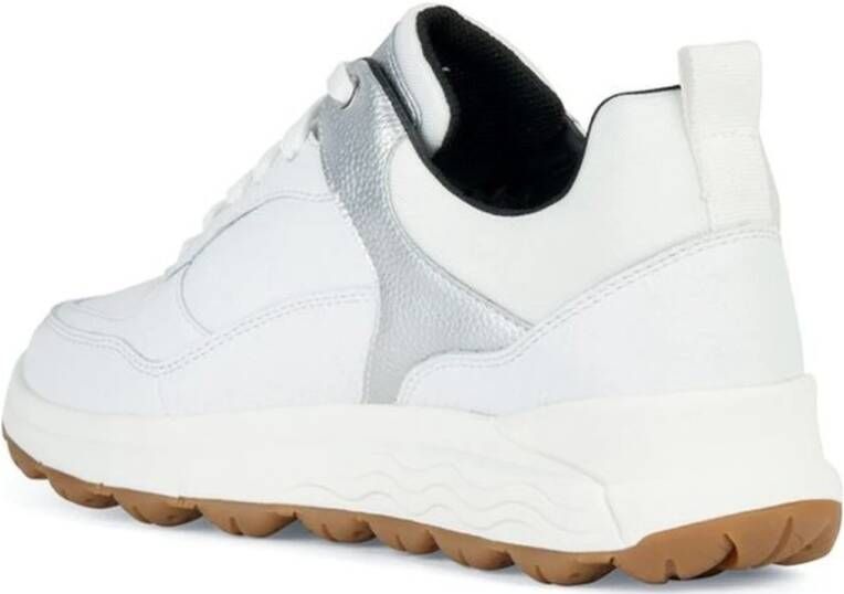 Geox Witte 4x4 ABX Sneakers voor Vrouwen White Dames