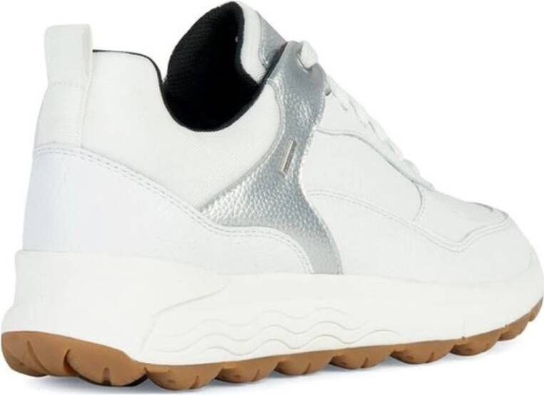 Geox Witte 4x4 ABX Sneakers voor Vrouwen White Dames