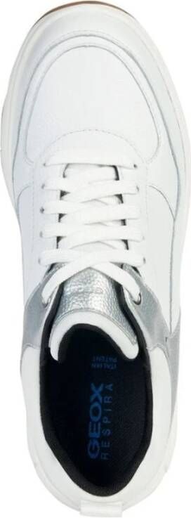 Geox Witte 4x4 ABX Sneakers voor Vrouwen White Dames