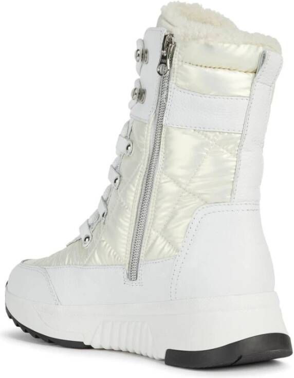 Geox Witte ABX Booties White Dames