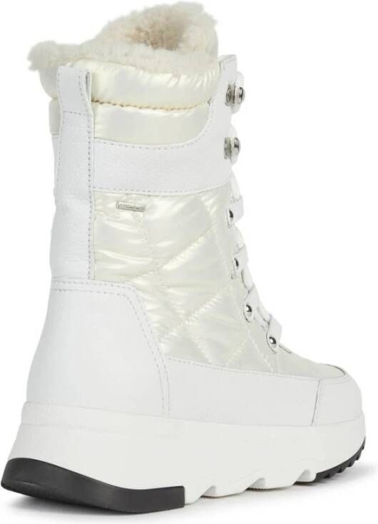 Geox Witte ABX Booties White Dames