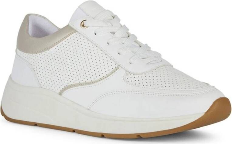 Geox Witte Cristael Sneakers voor Vrouwen White Dames