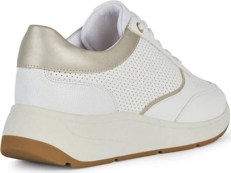 Geox Witte Cristael Sneakers voor Vrouwen White Dames