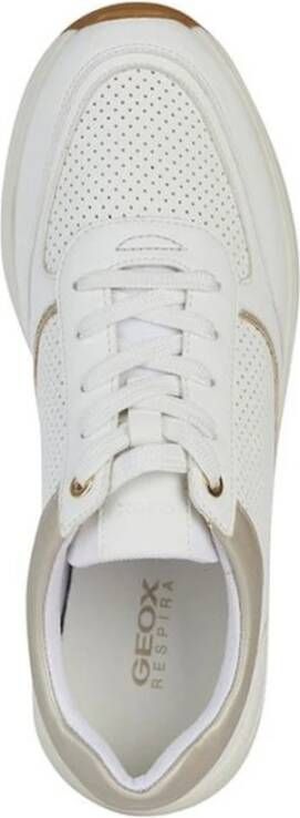 Geox Witte Cristael Sneakers voor Vrouwen White Dames