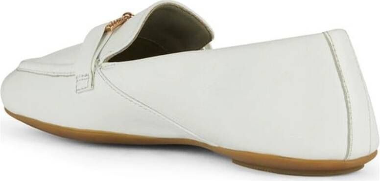 Geox Witte Palmaria Loafers Vrouwen White Dames