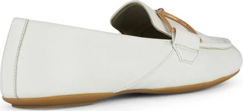 Geox Witte Palmaria Loafers Vrouwen White Dames