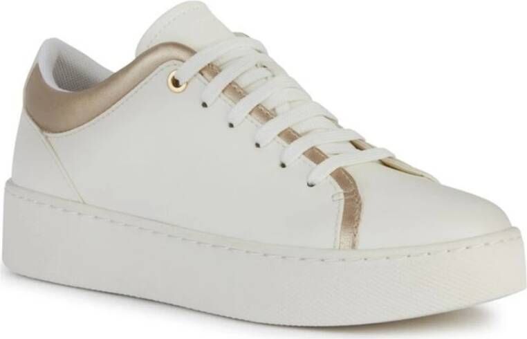 Geox Witte Skyely Sneakers voor Vrouwen White Dames