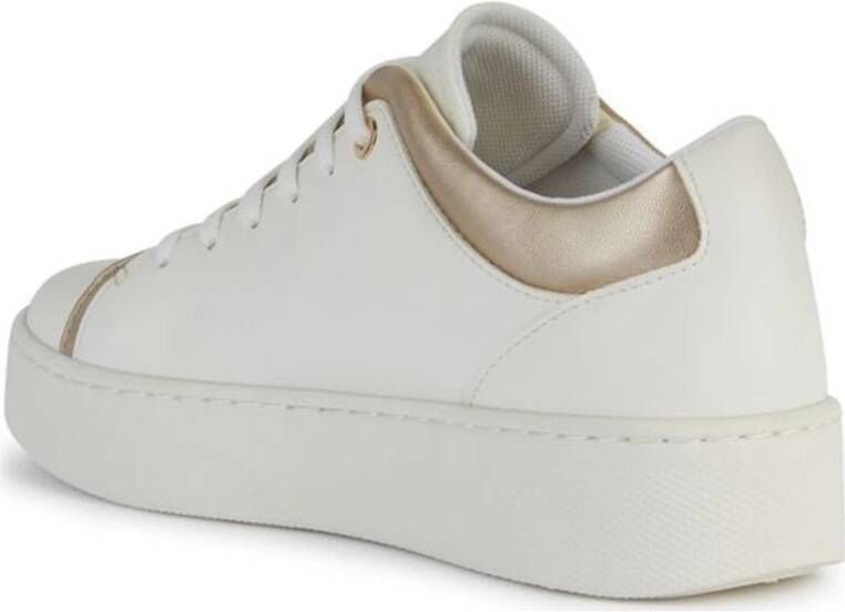 Geox Witte Skyely Sneakers voor Vrouwen White Dames