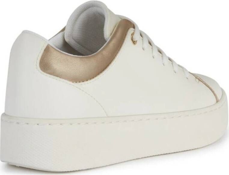 Geox Witte Skyely Sneakers voor Vrouwen White Dames