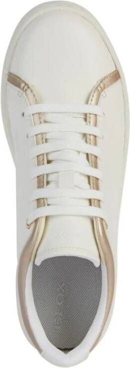 Geox Witte Skyely Sneakers voor Vrouwen White Dames