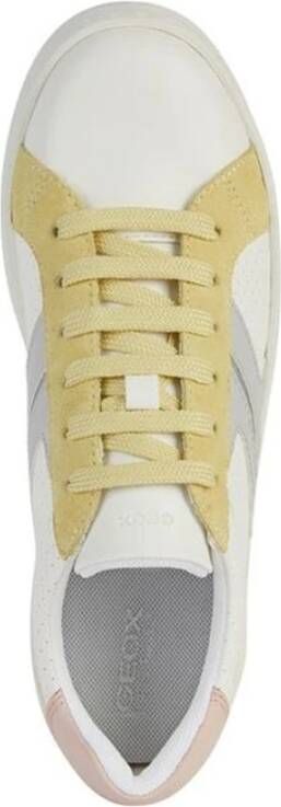 Geox Witte Skyely Sneakers voor Vrouwen White Dames