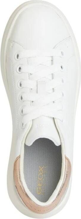 Geox Witte Sneakers Ec4.1 voor Vrouwen White Dames