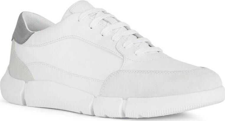 Geox Witte Sneakers voor Mannen White Heren