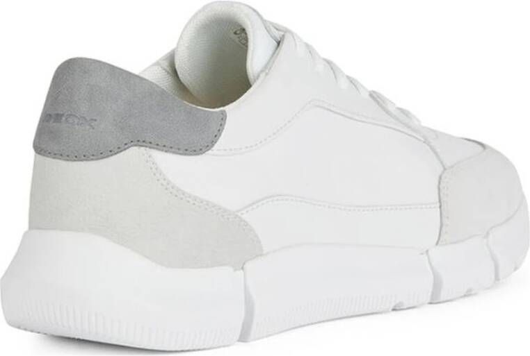 Geox Witte Sneakers voor Mannen White Heren