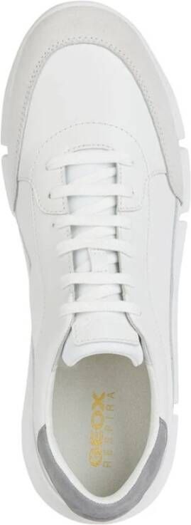 Geox Witte Sneakers voor Mannen White Heren