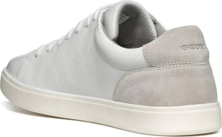 Geox Witte Sneakers voor Mannen White Heren